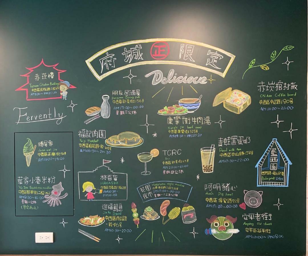 Bird Series B&B&Hostel複合式民宿#本國旅客須先匯款 Тайнань Екстер'єр фото